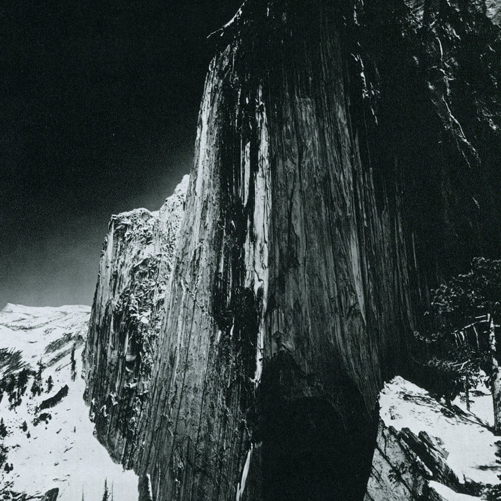 Monolith 1926 by Ansel Adams  Image: Detail