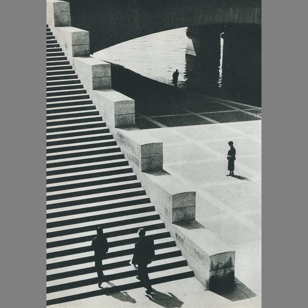 Pont d'Iena  1958 by Erich Angenendt 