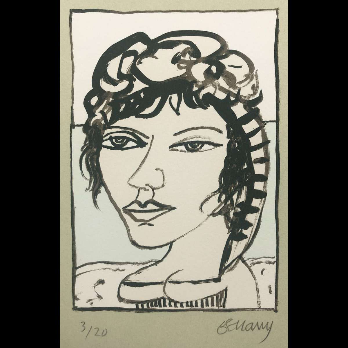 Celtic Maiden by John Bellany 