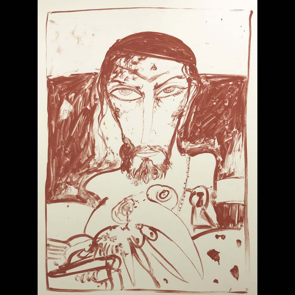 Homage to Coleridge by John Bellany 