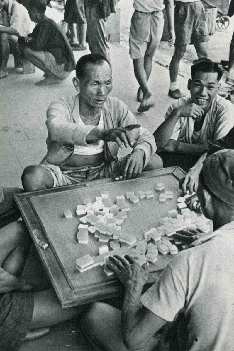 Mah Jong, Hong Kong 1957. by Brian Brake 