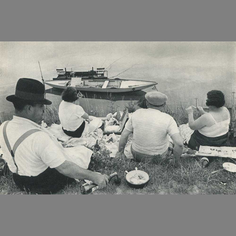 Banks of the Marne 1935 by Henri Cartier-Bresson 