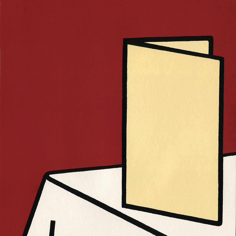 À la carte by Patrick Caulfield  Image: Detail