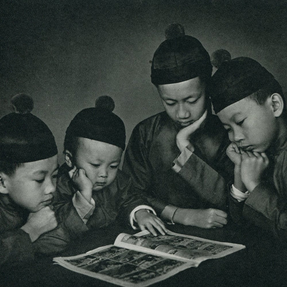 Concentration  1953 by Cheung Yu Chiu 張汝釗  Image: Detail