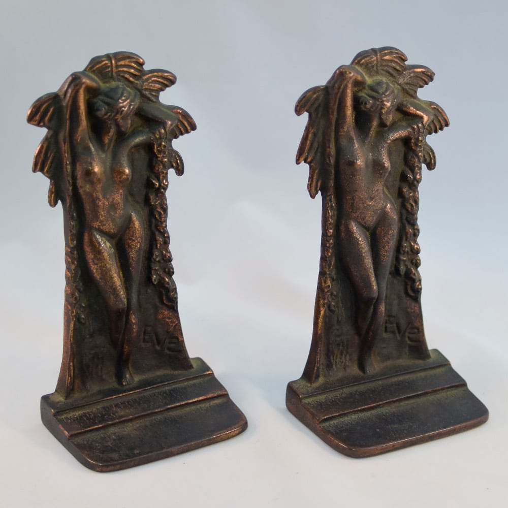 Eve Bookends by Jeanne Louise Drucklieb 