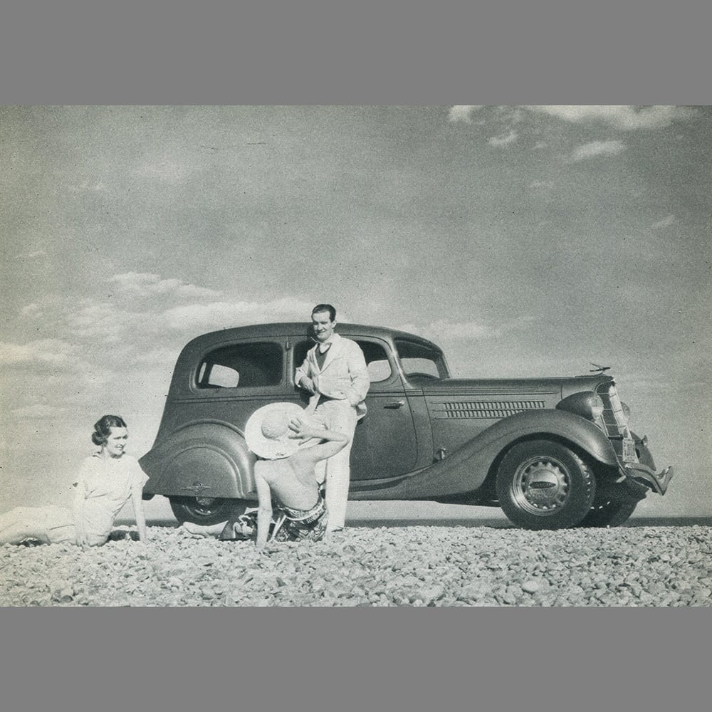 Hudson Eight Coach 1934 by David W Fletcher, Image 1.