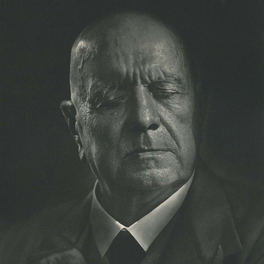 Jean Sibelius 1949 by Karsh 