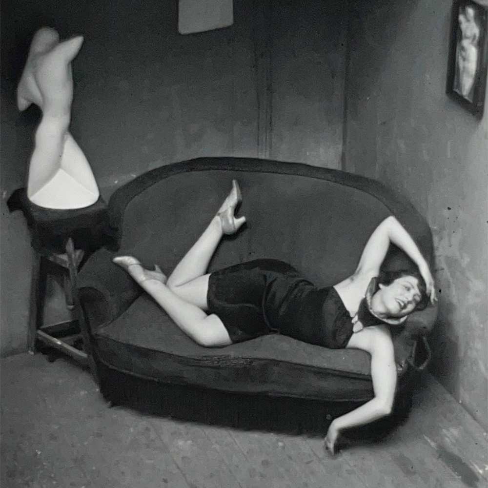 Satiric Dancer 1926 by André Kertész  Image: Detail