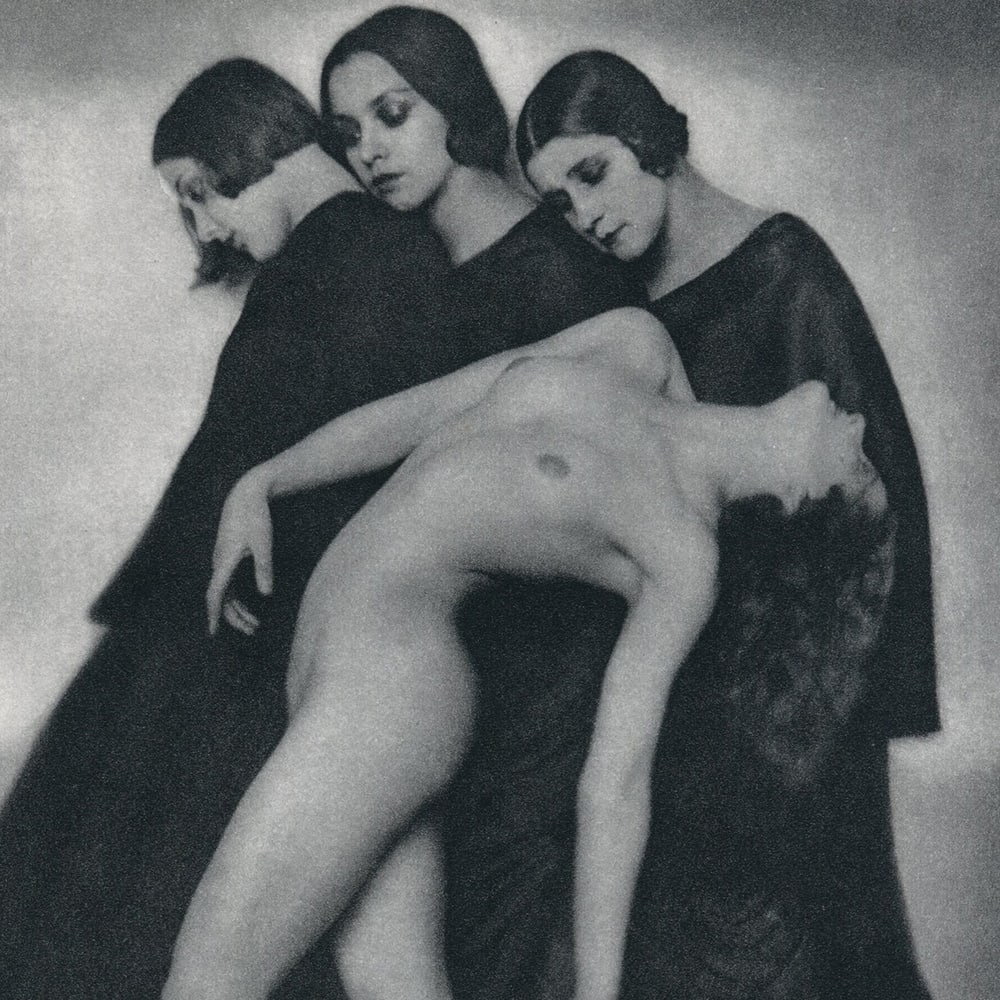 Bewegungsstudie 1924 by Rudolf Koppitz  Image: Detail