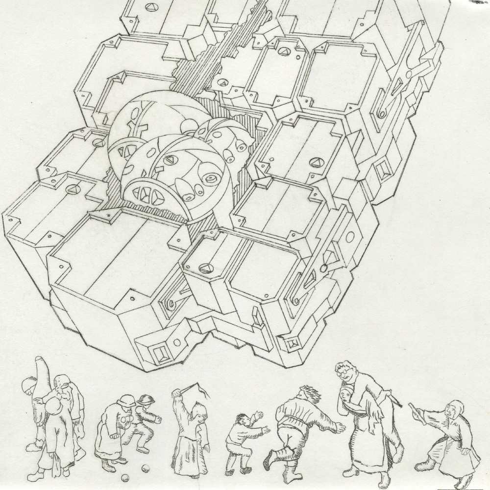 For Leonardo by Eduardo Paolozzi, Image 1.