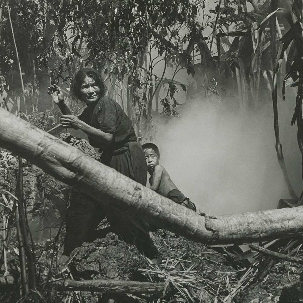 Cave Dwellers, Saipan 1944 by W. Eugene Smith 