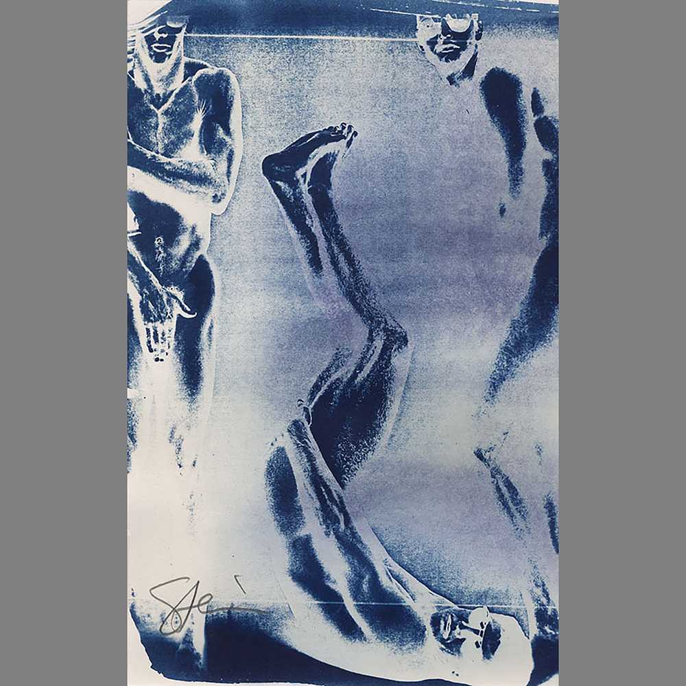 Three Male Nudes by Joe Stein 