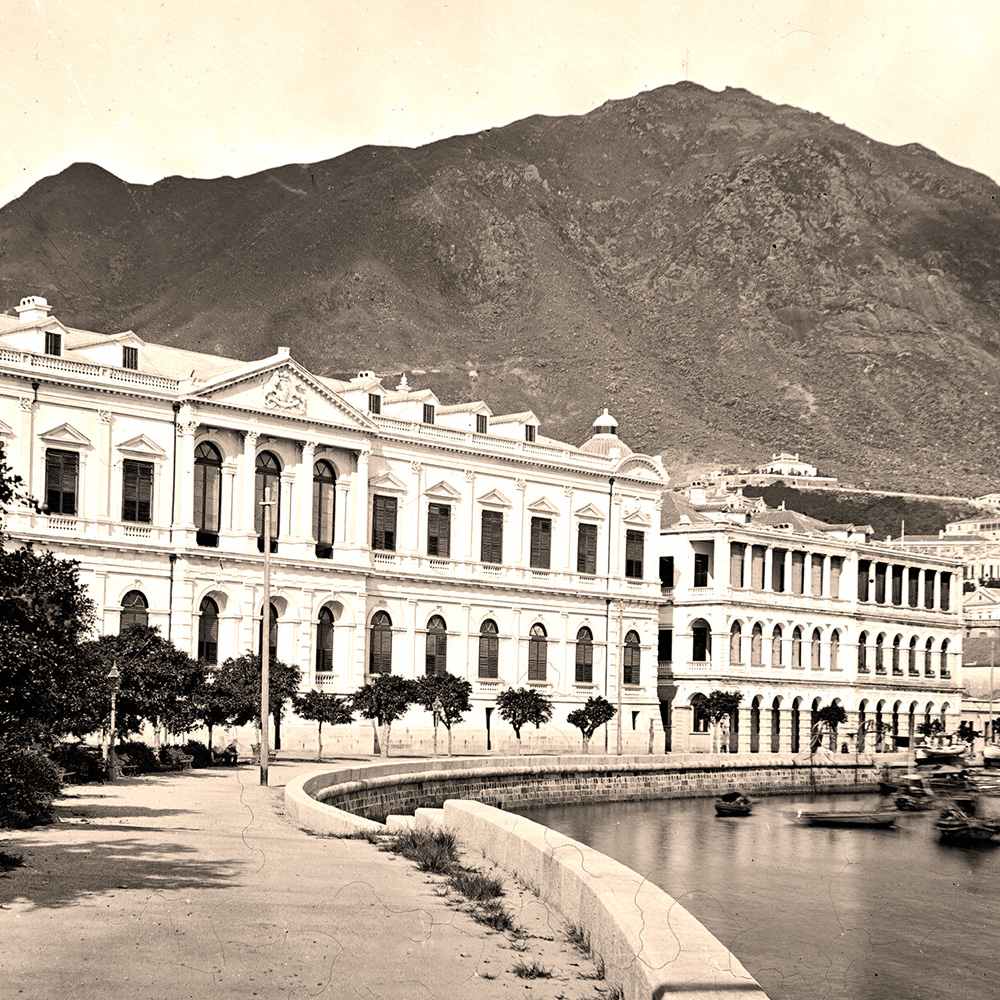 Hong Kong Waterfront by John Thomson 