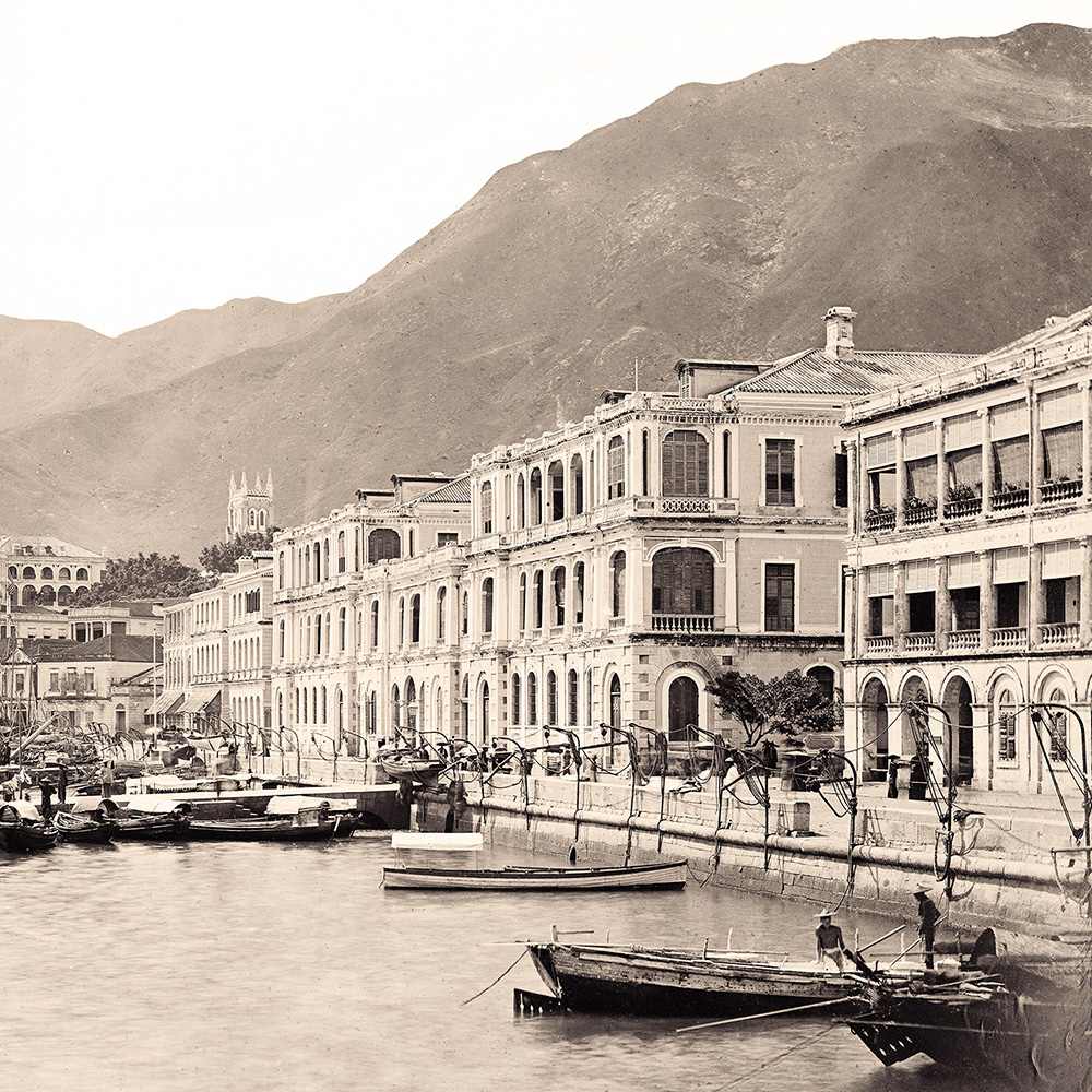 Hong Kong Praya by John Thomson 