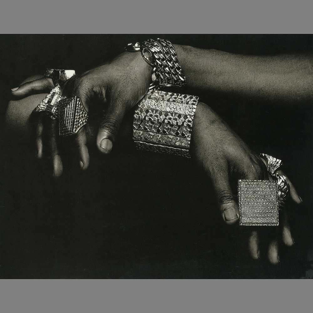 Slick Rick's Hands 1990 by Albert Watson, Image 5.