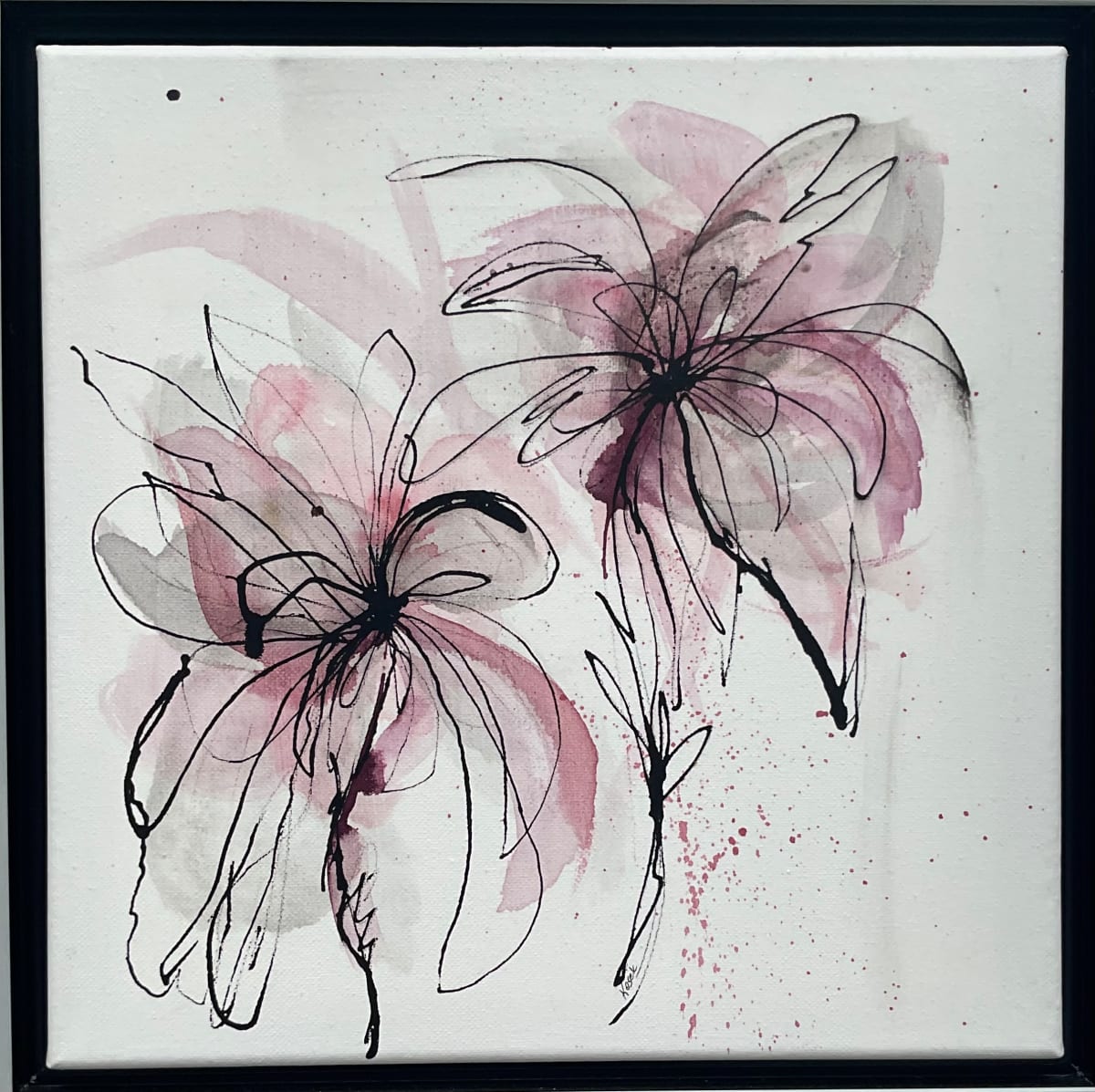 Dancing Blossoms #3 by Cindy Kosek 