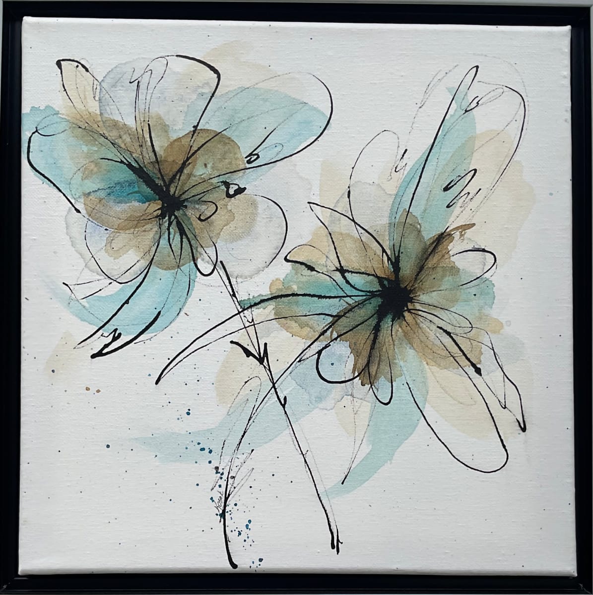 Dancing Blossoms #1 by Cindy Kosek 