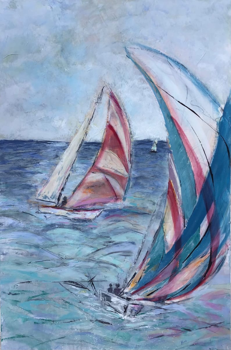 Racing Outside the Lines by Cindy Kosek 