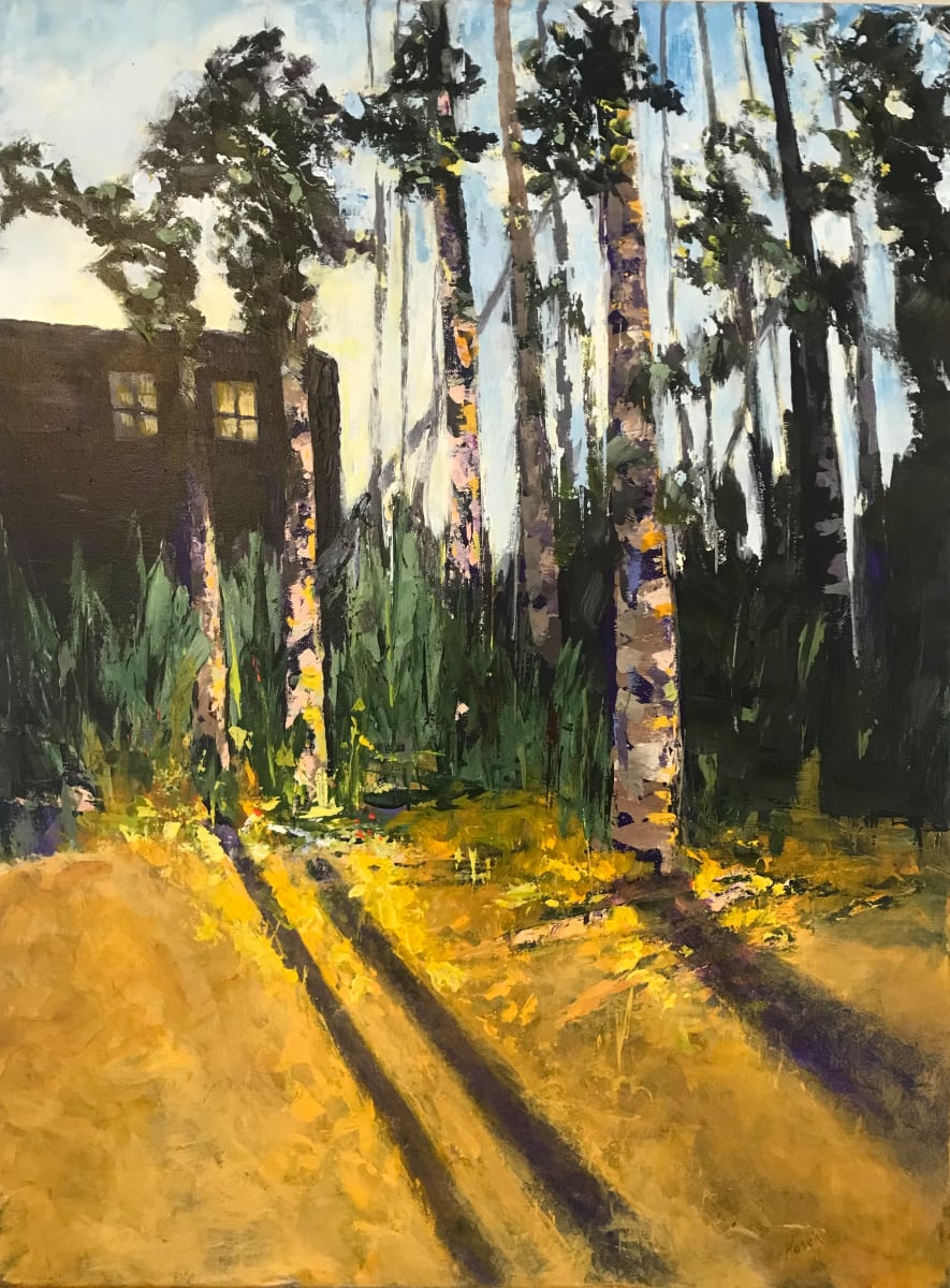 And, the House on the Hill Waits... by Cindy Kosek 