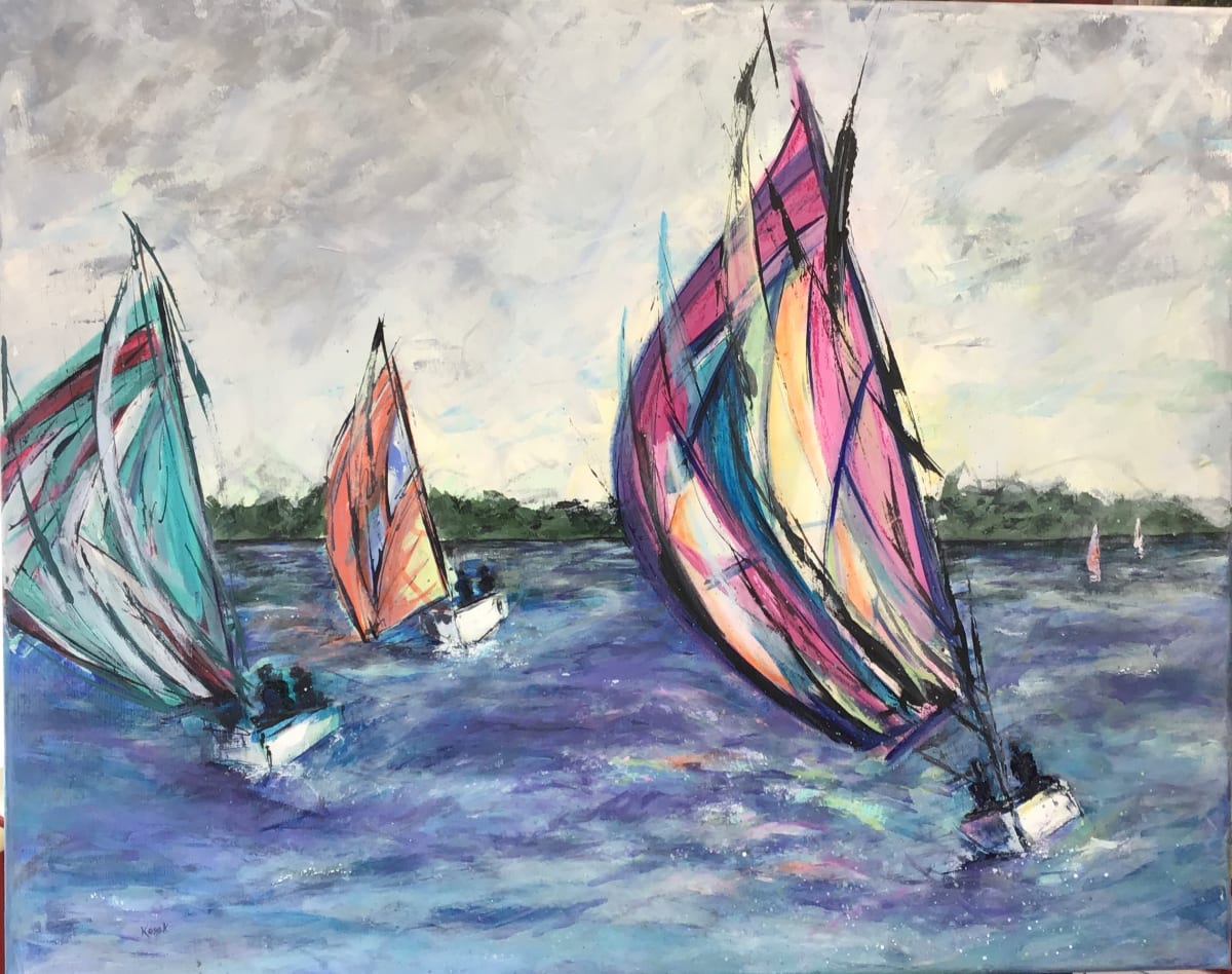 Sail On by Cindy Kosek  Image: A limited number of fine art prints are available.  Contact the artist for details.