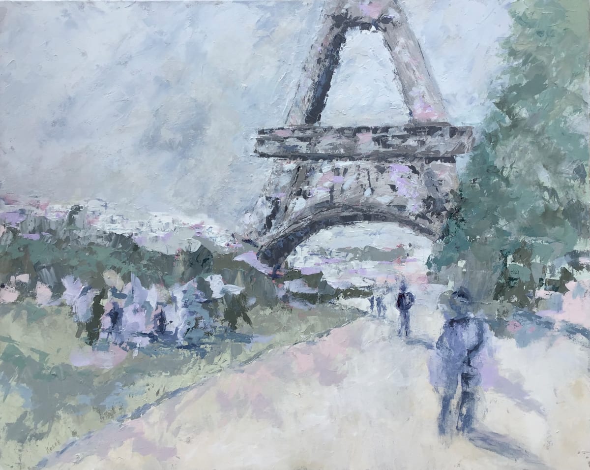 Promenade by Cindy Kosek  Image: Original has been sold but limited edition fine art prints are available. Contact the artist for details.  