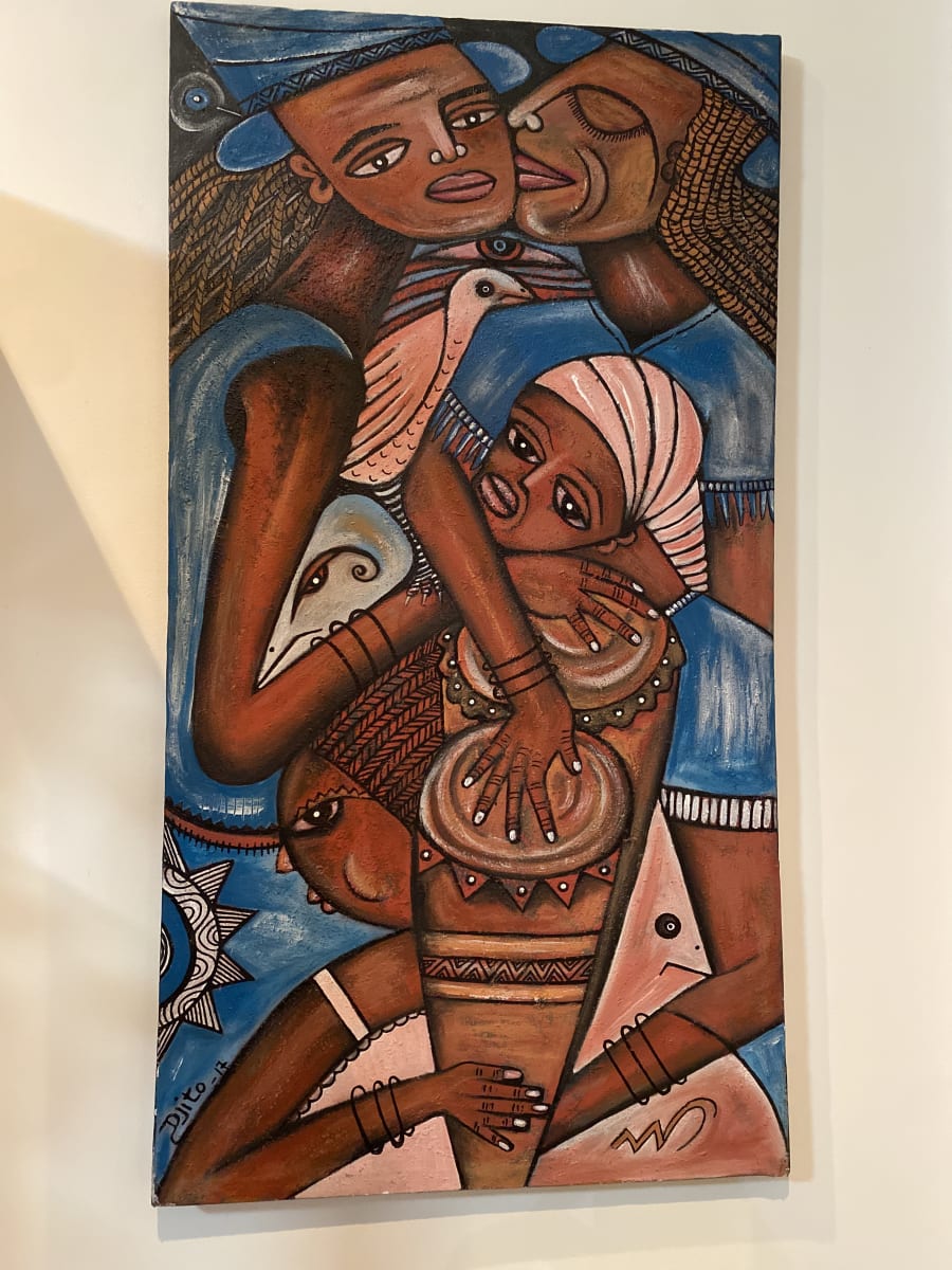untitled (4 figures) by Djito, Image 3.