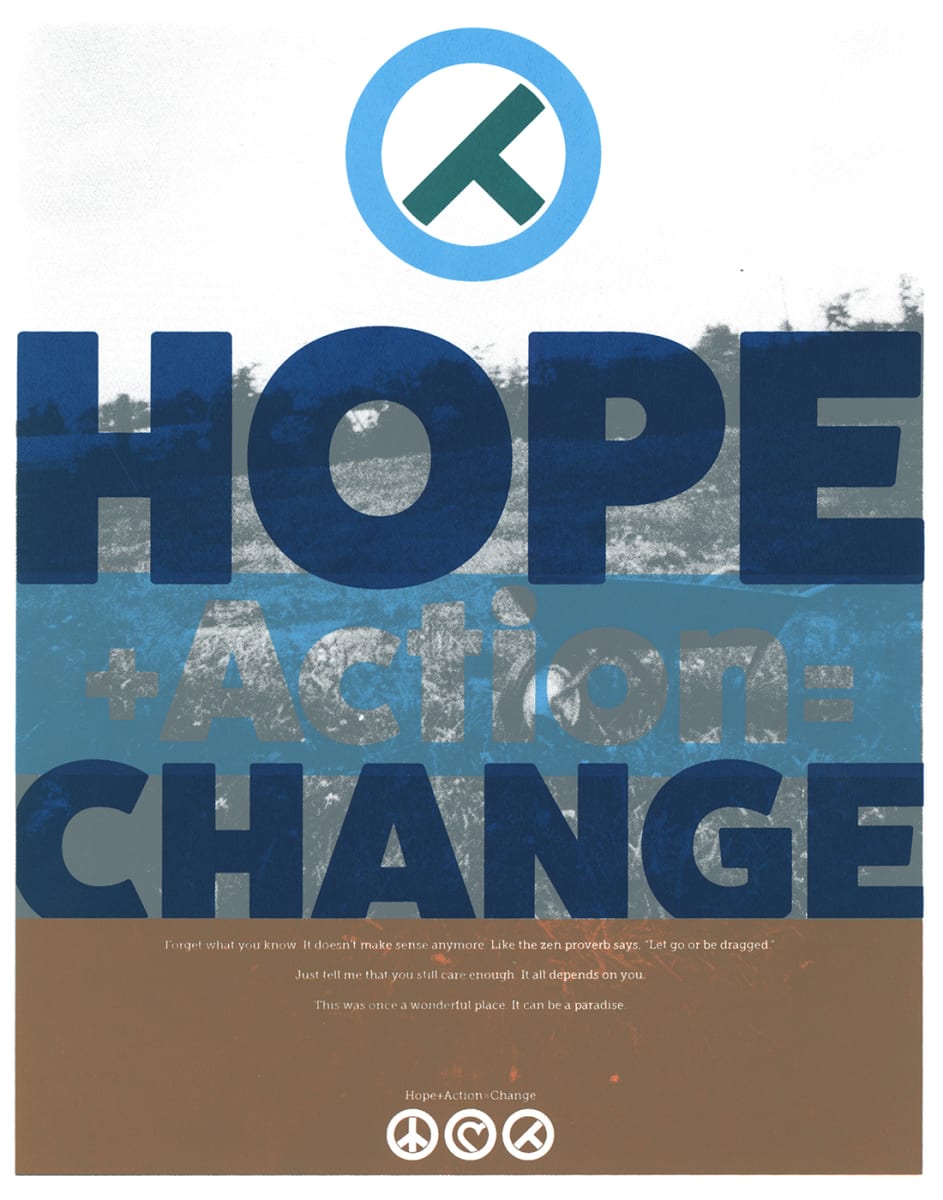 Original 3 : Forget by Rhonda Babb - The Hope Symbol Project, Image 1.