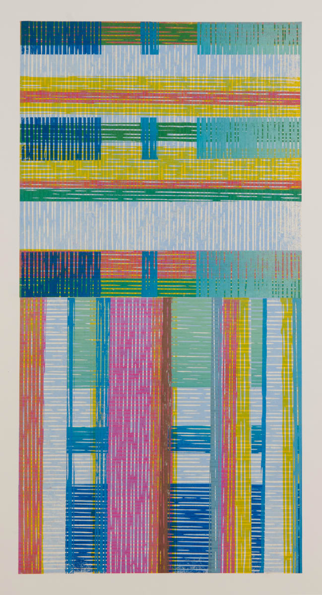 Trace of Chennai II by Erika Lawlor Schmidt  Image: Warp and Weft Series II
