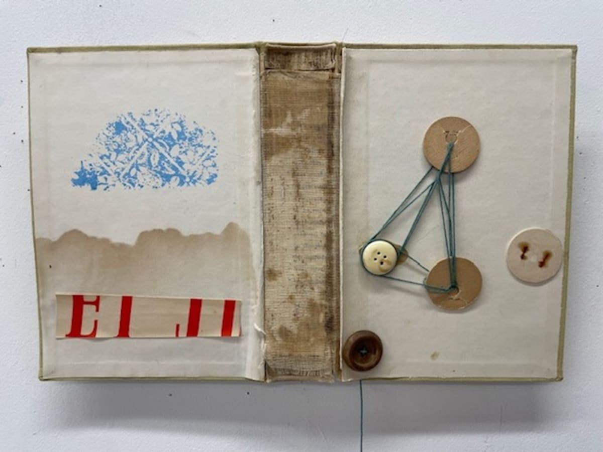 Blue cloud for Gertrude by E L Schmidt  Image: Blue cloud for Gerturde Stein 