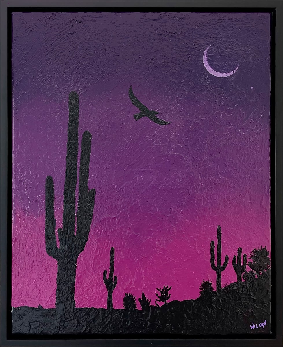 FLY BY NIGHT-Original by K. Randall Wilcox 
