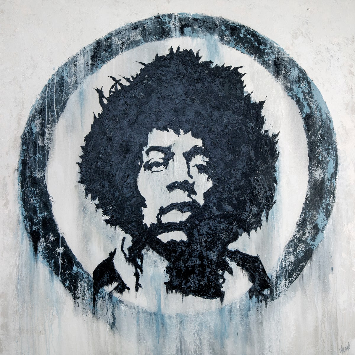 Mr. JIMI-Original by K. Randall Wilcox 