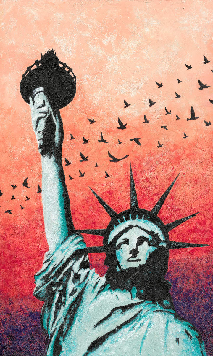 LIBERTY-Original by K. Randall Wilcox 