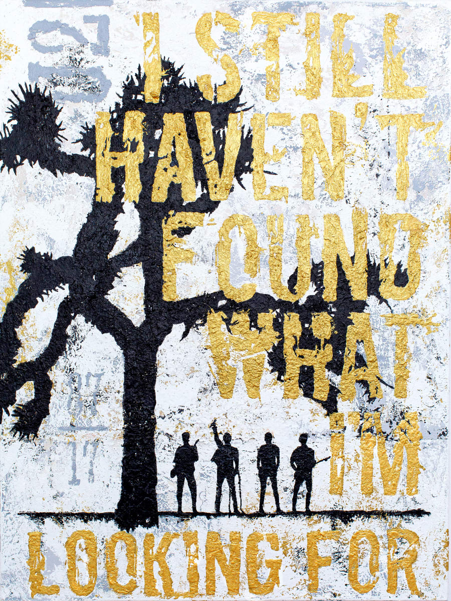 U2-I Still Haven't Found What I'm Looking For - Original by K. Randall Wilcox 