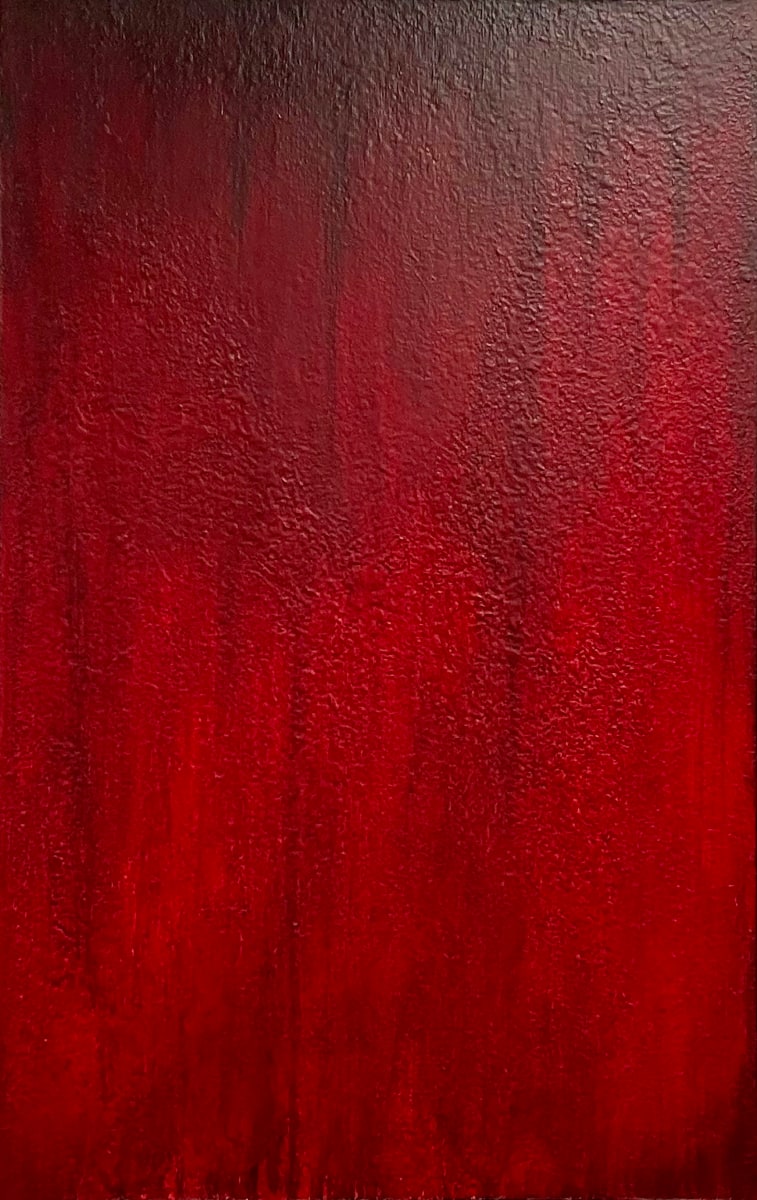 STUDIES IN RED #1-Original Oil Painting by K. Randall Wilcox 