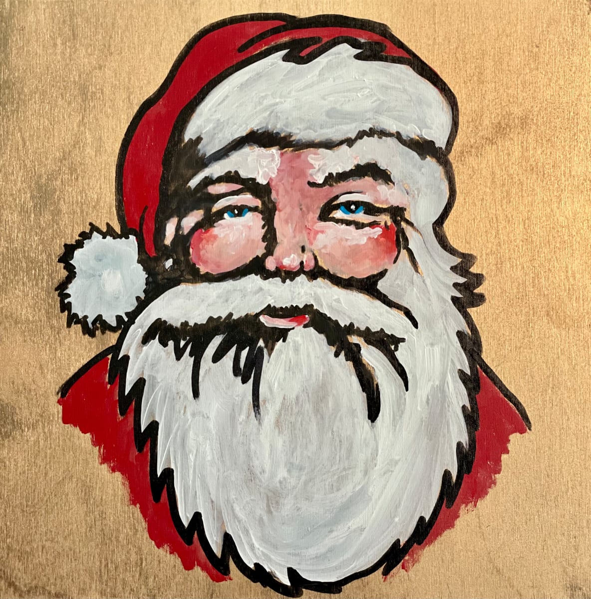 St Nick” Original” by Nicholas K Clark 