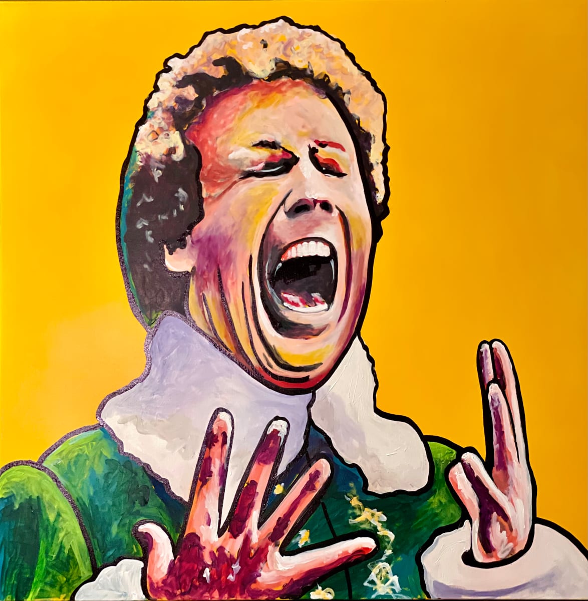 “OMG SANTA” ELF by Nicholas K Clark 