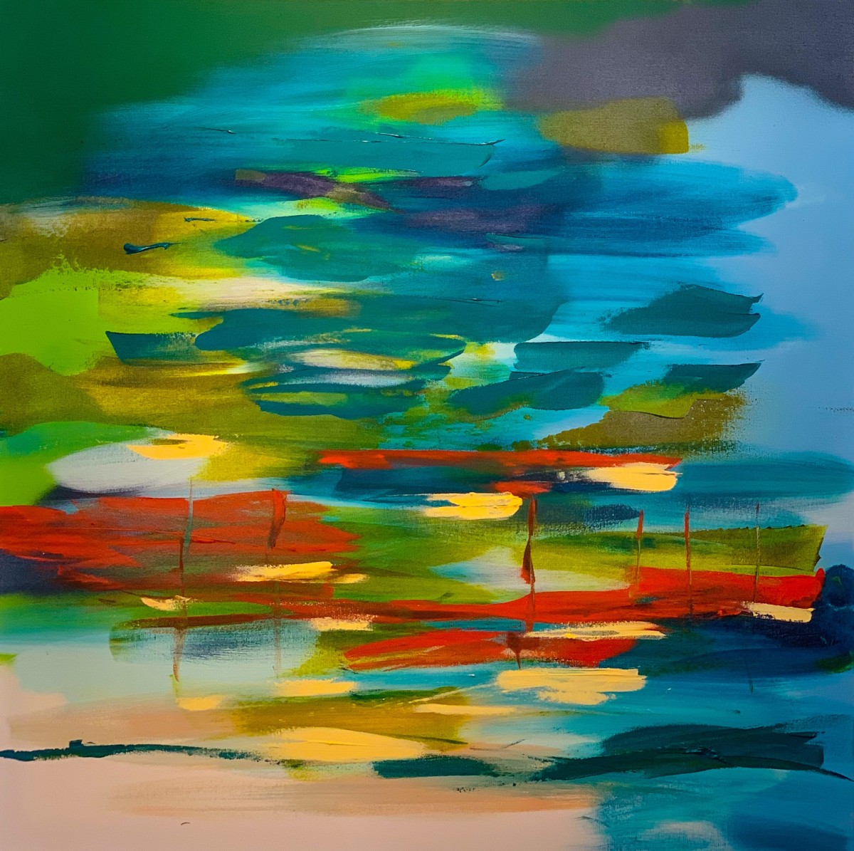 Fountains of Crown Center by Nicholas K Clark 