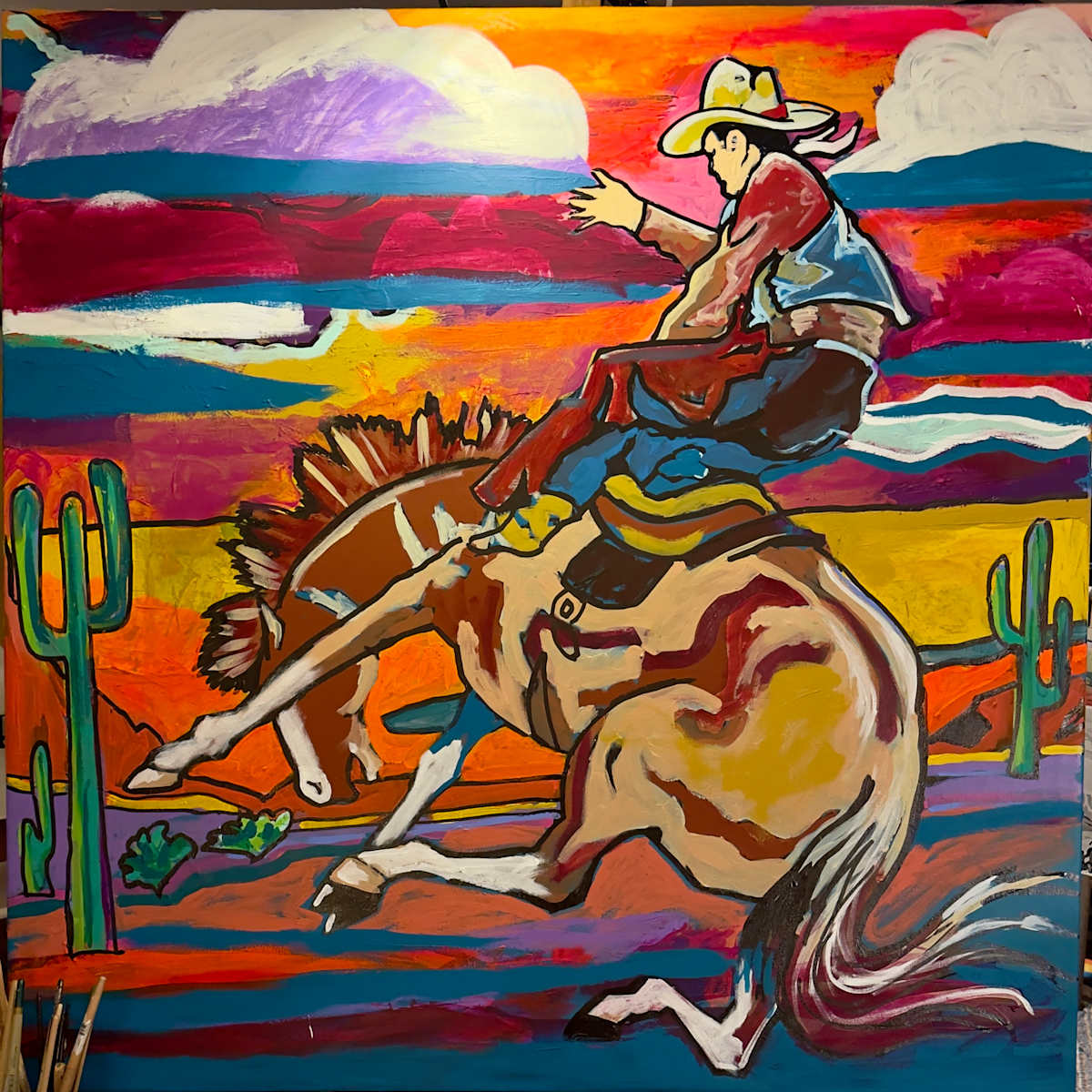 Welcome “Bronco” by Nicholas K Clark 