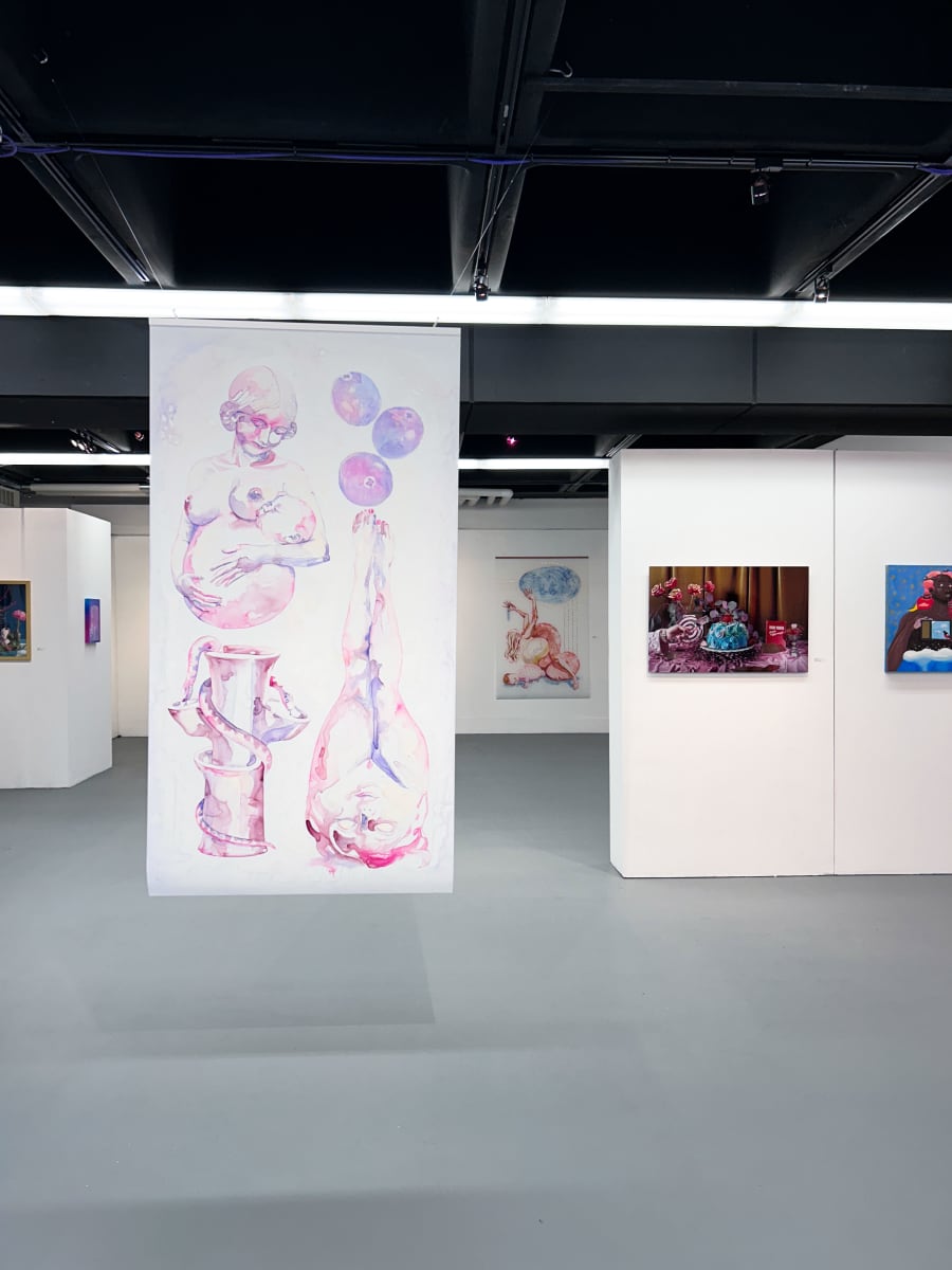 Installation images: "The Fate of Eve" at Golden West College, Huntington Beach, CA by Alexandra Carter, Image 7.