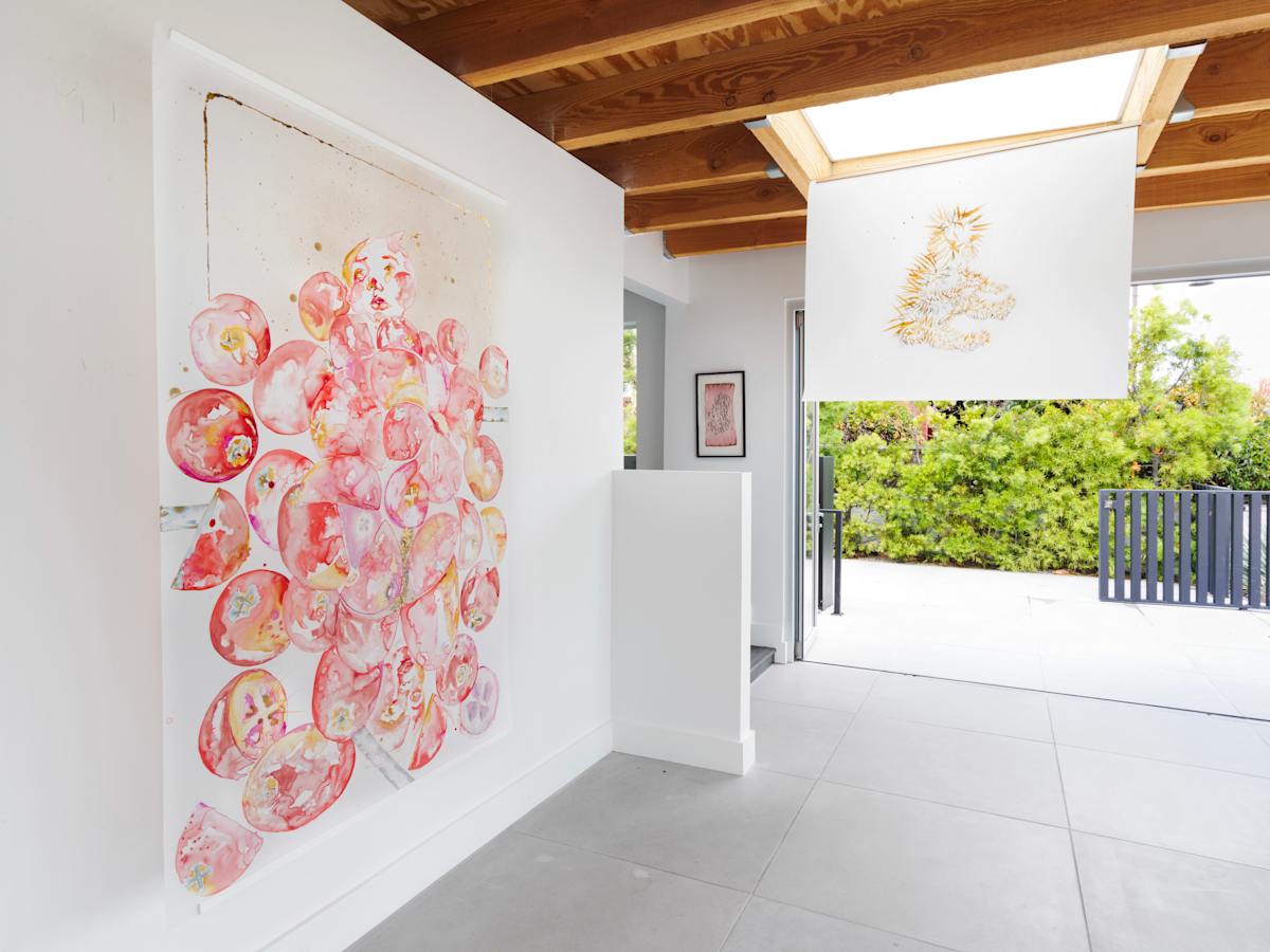 Installation images: "Tether" at Oolong Gallery, Solana Beach CA by Alexandra Carter, Image 6.