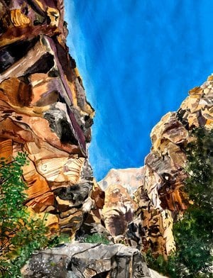 icebox canyon by Micah Haji-Sheikh 