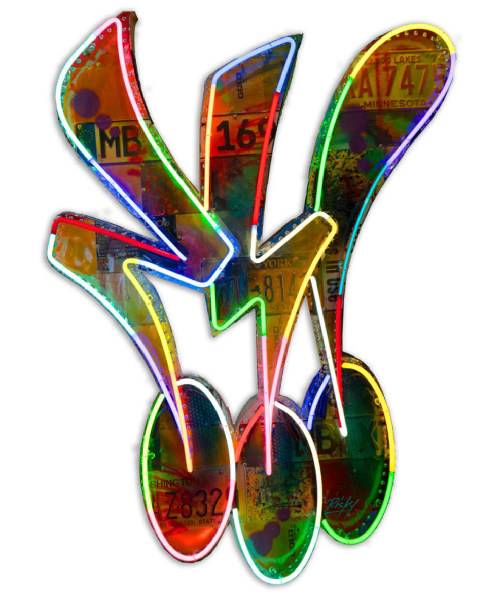 WTF Icon Neon by RISK, Image 1.