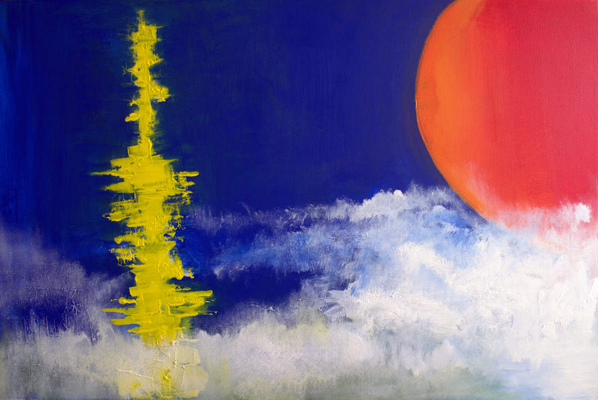 yellow crane tower by Steven Schroeder, Image 1.