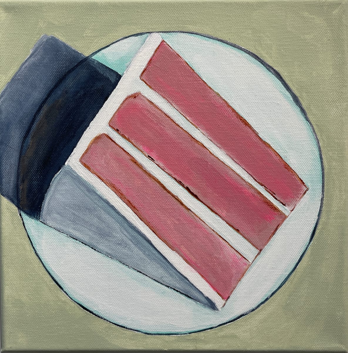 Homemade Sin: Strawberry Shortcake (framed) by Katharine Ligon 