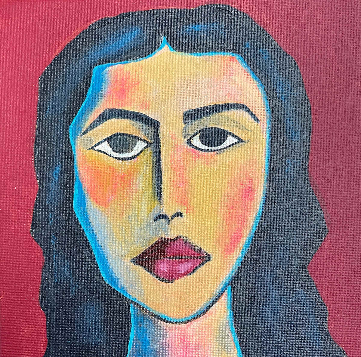 Portrait of a Woman #8 by Katharine Ligon, Image 1.