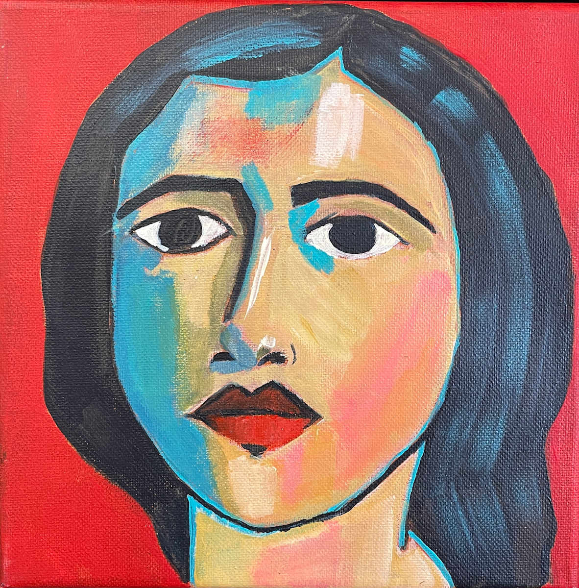 Portrait of a Woman #13 by Katharine Ligon, Image 4.