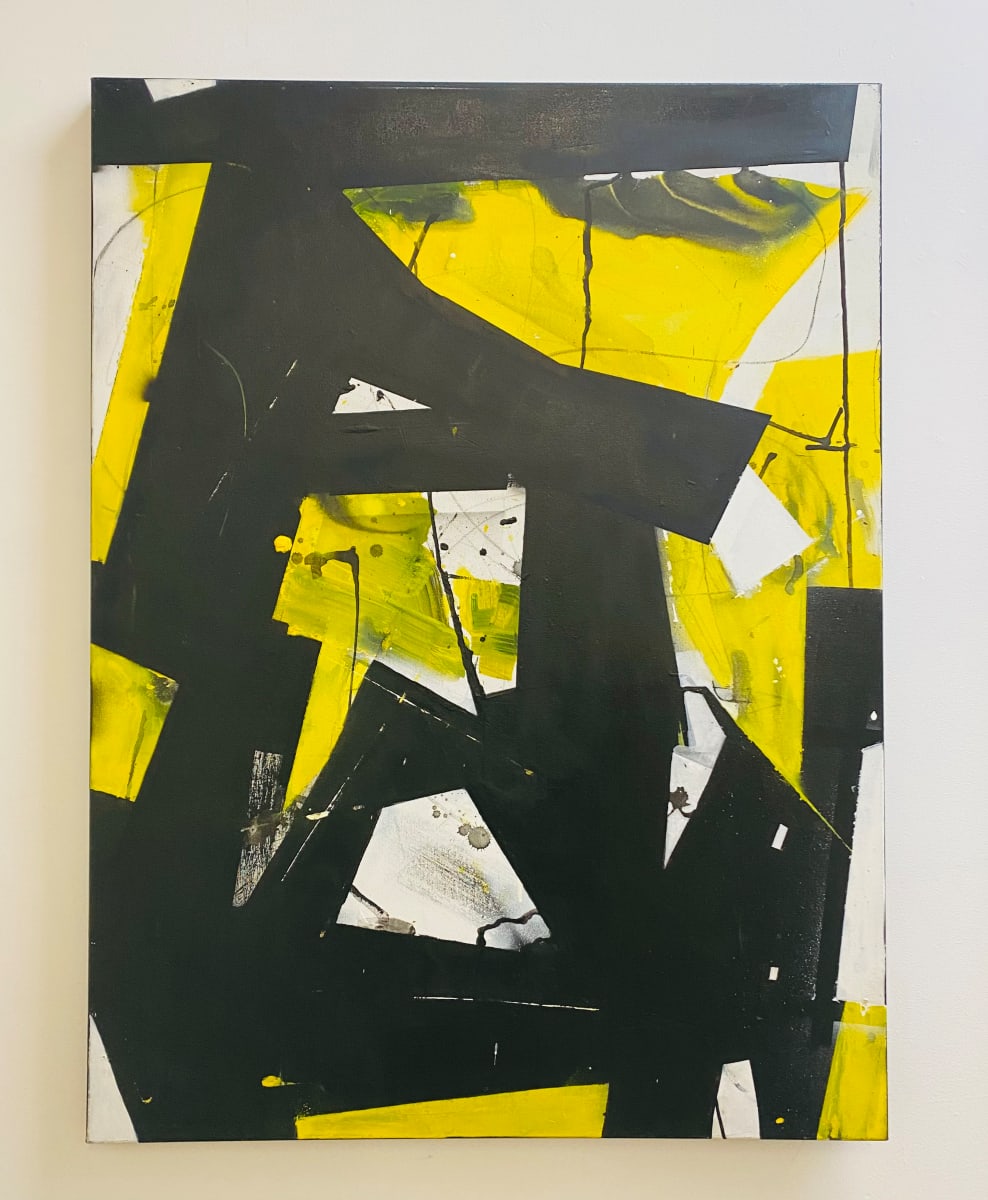 Yellow Black Construction-1, Image 2.