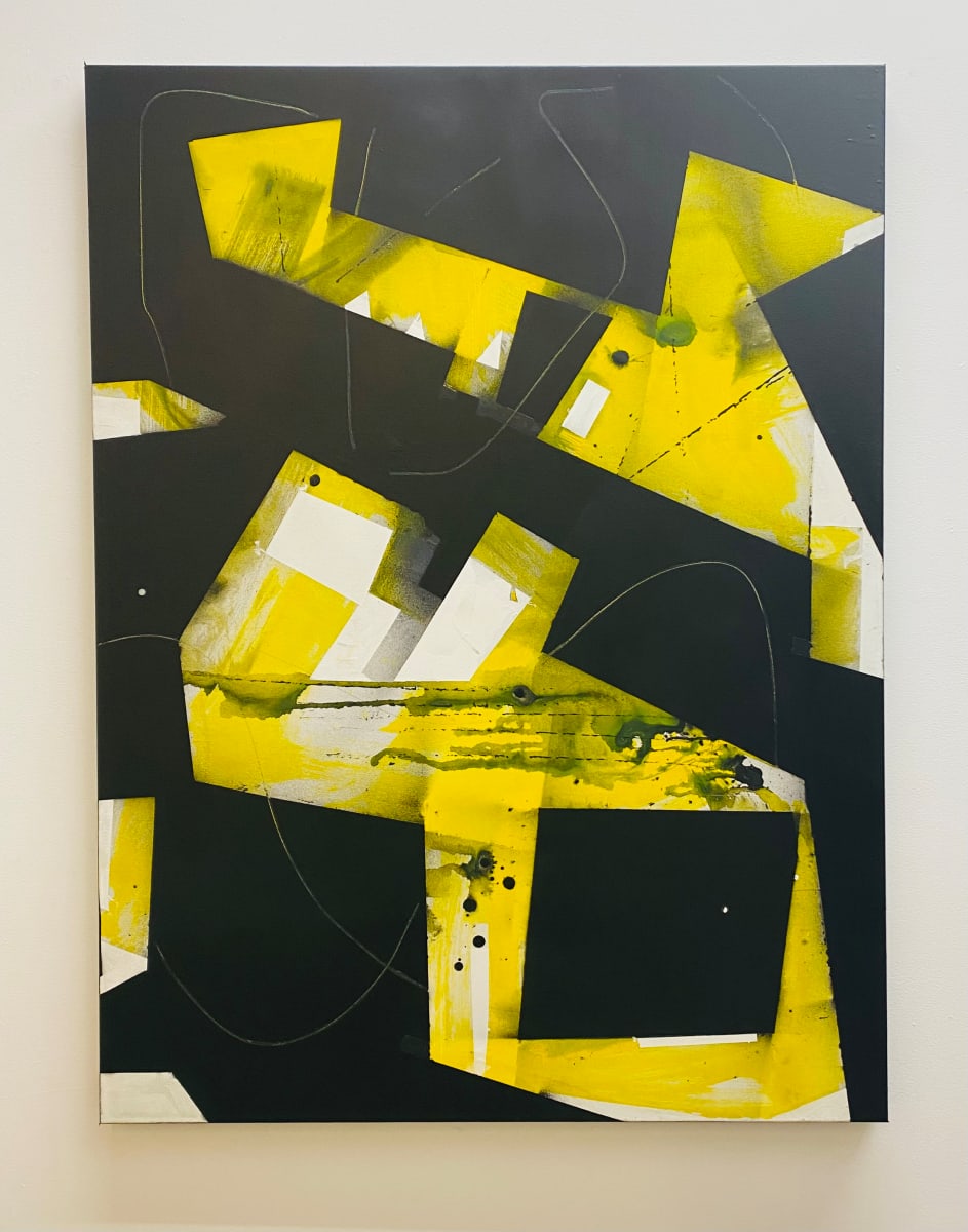 Yellow Black Construction -3, Image 2.