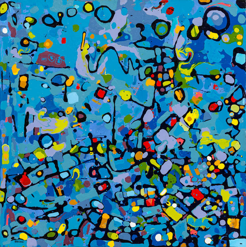 "Blue Satellite", Image 1.
