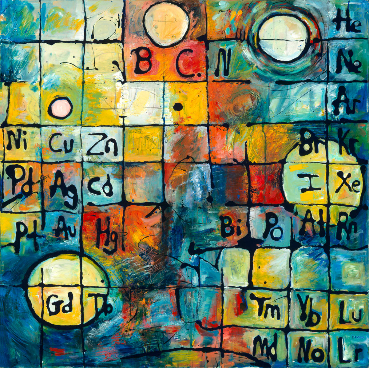 Periodic Circles B, Image 1.